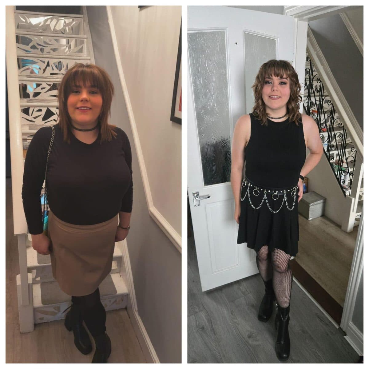 Cardio Core member before and after her transformation